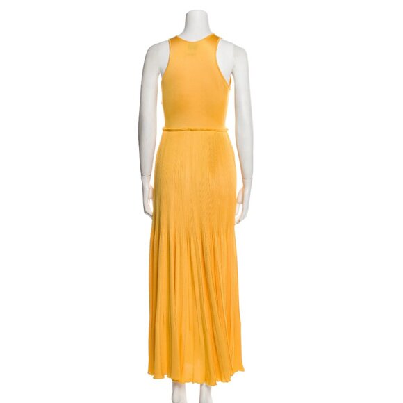 St. John Crew Neck Long Dress Size: M | US 6 pleated skirts - Picture 4 of 14